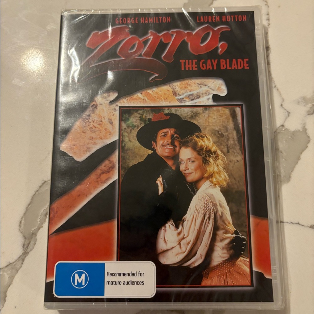 Zorro: The Gay Blade DVD